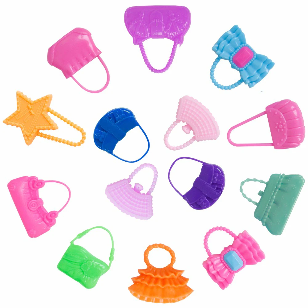 NK 1 Pcs Fashion Handbag For 1/6 Doll Pink Modern Bag For Barbie Doll  Accessories Doll Dressing up DIY Toy - AliExpress