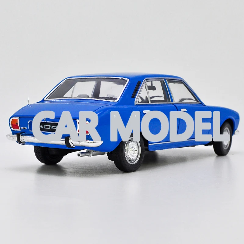 1:18 Масштаб сплава игрушечных транспортных средств 1975 biaozhi 504 автомобиль модель