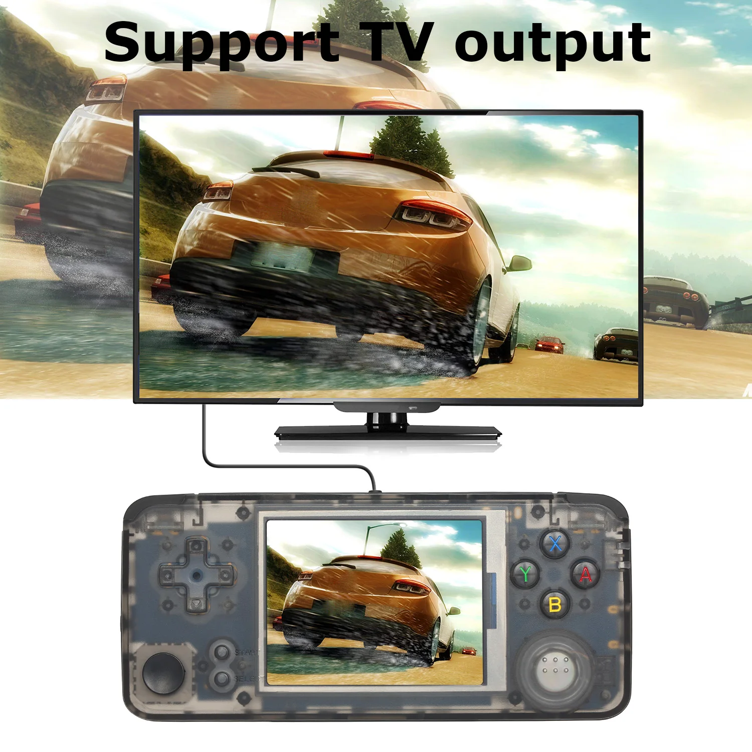 Q9 3000 игры ретро портативная игровая консоль портативные консоли " Мини Видео игровой плеер 360 градусов контроллер PK RS-97 Plus