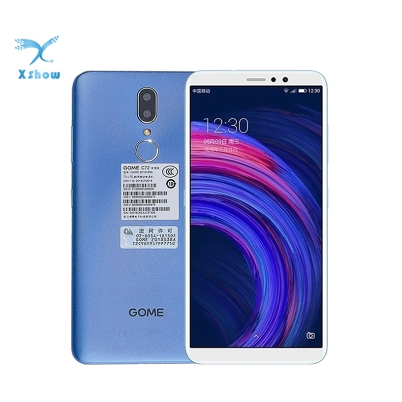Смартфон Gome C72 4G LTE дисплей 5 99 дюйма 4 Гб 64 ГБ Восьмиядерный процессор MT6763T