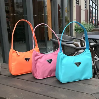 

Simple Underarm Bag 2020 New Fashion Women's Bags Nylon Small Bag Simple Style Single Shoulder Handbags Luxury Backpack Gg Bags