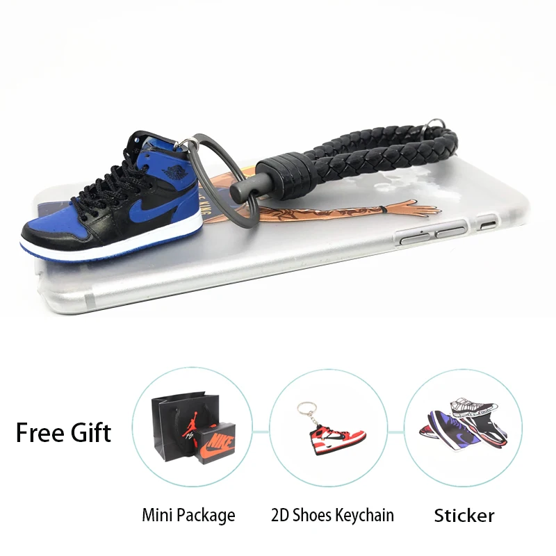 15 Ручной работы 3D AJ брелок Air Mini Jordan кроссовки модель милый брелок для ключей Баскетбольная обувь брелок лучший подарок Новая мода ювелирные изделия - Цвет: 15