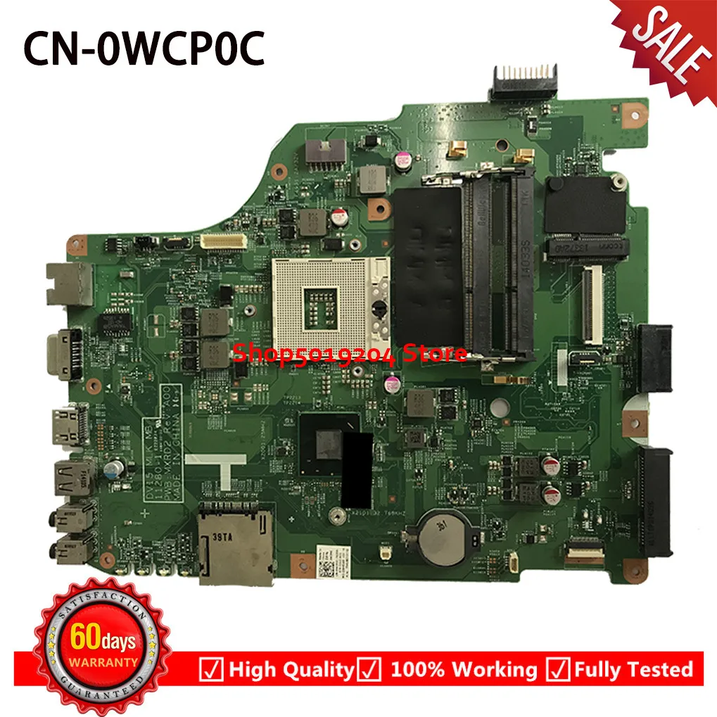 

FOR DELL VOSTRO 2520 V2520 Laptop motherboard SLJ8F DV15 11280-1 MXRD2 CN-0WCP0C 0WCP0C WCP0C mainboard
