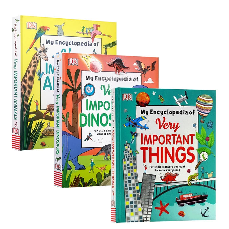 My Encyclopedia Of My Encyclopedia Of Very Important Things Dk Children  Original English Children's Books - Languages - AliExpress