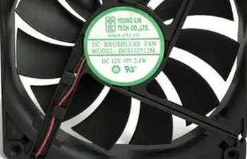 

Genuine DFS132512M 13025 12V 13cm 135*135*25mm 2.4w two line power supply cooling fan