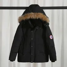 Зимние мужские и женские куртки на утином пуху, Канадская шелковая одежда, doudoune homme, водонепроницаемые пальто для мужчин и женщин, толстые парки с капюшоном n