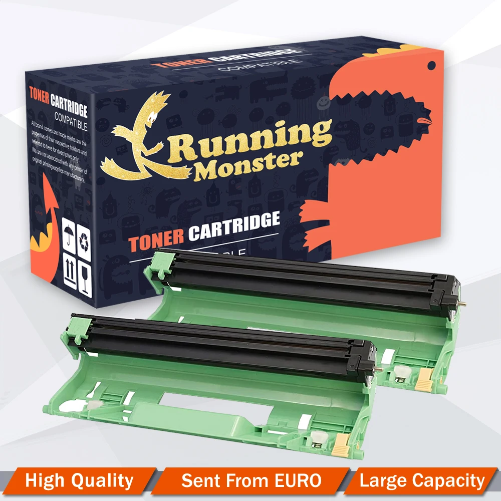Tambor negro 1050 DR1050, Compatible con impresora Brother HL 1210W 1212WVB  1212W 1110 1112 DCP 1612WVB 1610W 1612W, 2 uds.|Cartuchos de tóner| -  AliExpress