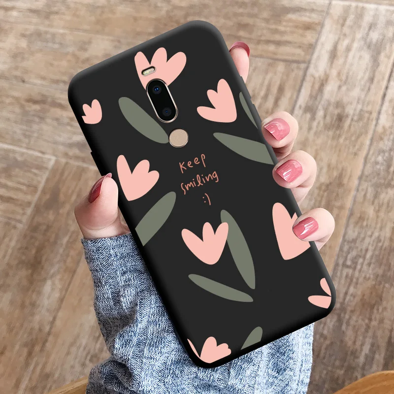 Love Shape TPU Soft Shell For Meizu V8 Prime Case Matte Silicone Fundas For Meizu M8 Case Cute Cartoon Phone Cover For M8 Lite