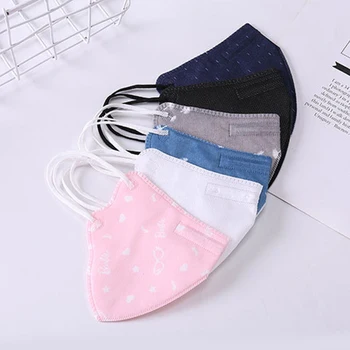 

Brand 10PCS Children's Masks Disposable Ventilation Hygiene Comfortable Adjustable Size Dustproof Anti Fog