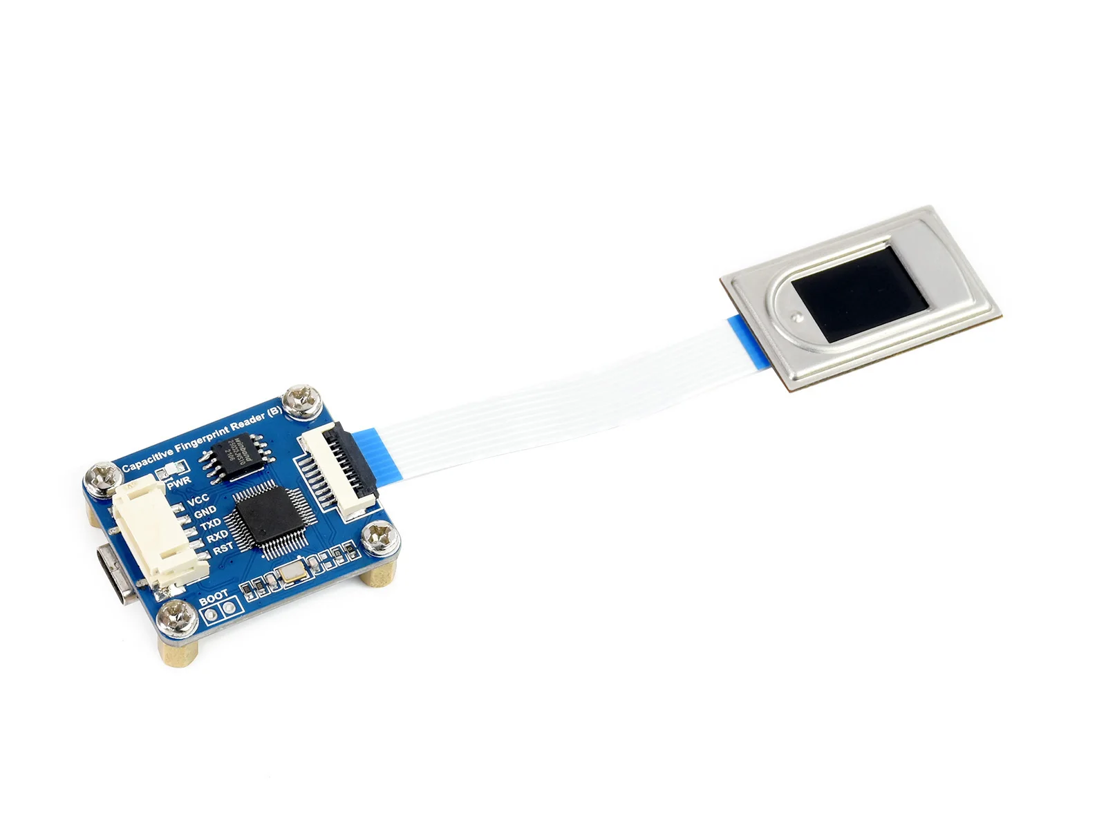 

Емкостный считыватель отпечатков пальцев типа (B), двойные порты UART/USB, точная идентификация отпечатков пальцев, подходит для интегрированных приложений