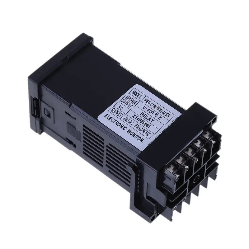 PID цифровой регулятор температуры REX-C100(м) от 0 до 400 C K Тип релейный выход