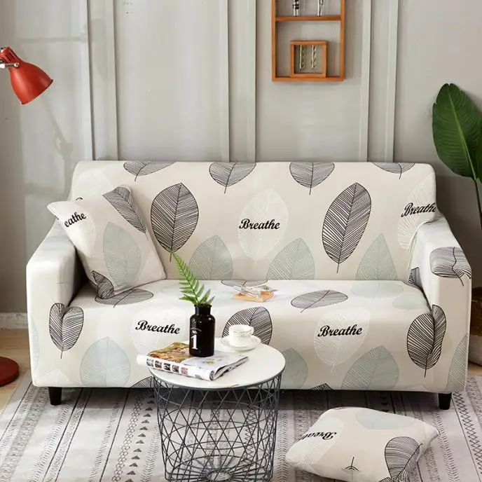 Все включено эластичное диванное покрывало Печать Эластичный диван Чехлы для гостиной секционный Угол один диван Loveseat - Цвет: Color 12