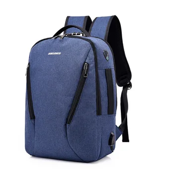 

Anti-theft Backpack 15.6 inch Laptop Rucksack Travel Backpack Large Capacity Business Bags USB Charge College Student School Bag