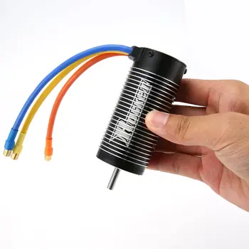 

1Pcs Rocket 4092 1650KV Brushless Sensorless Motor 4 Pole Sensorless Motor For 1/8 RC Drift Racing Car Model Spare Parts