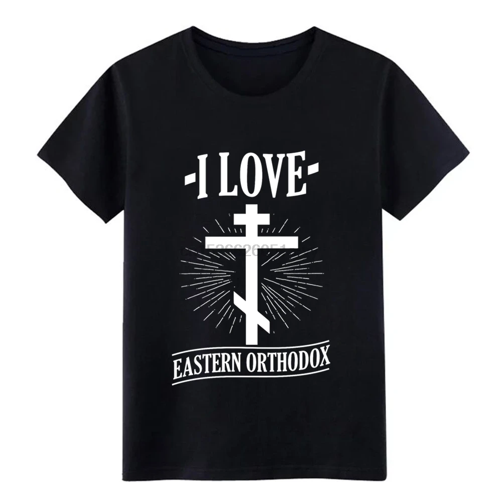 Мужская футболка с принтом I love eastern 100% хлопок круглый вырез рисунок свободная