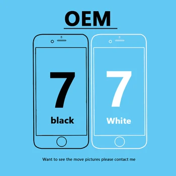 

Black /White Original OEM iPhone 7 LCD Replacement Display For 7G LCD 3D Touch Screen Digitizer Assembly with Free Kit Tools