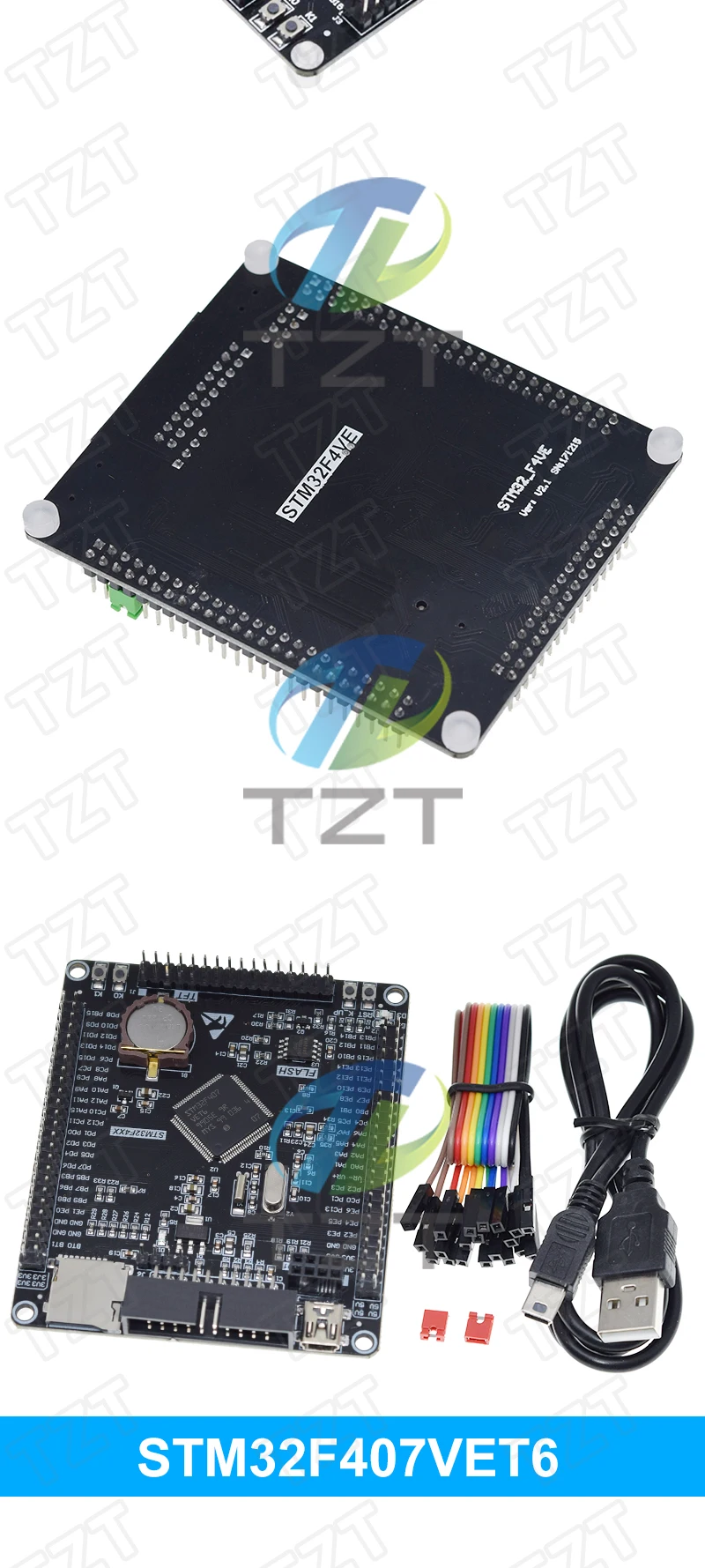 TZT STM32F407VET6 Entwicklungsboard Cortex-M4 STM32 Minimum System Learning Board ARM Core Board – Detail 9