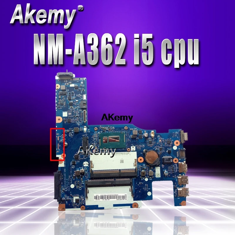 Тестирование ACLU1 ACLU2 UMA NM-A272 NM-A362 для lenovo G50-70 Z50-70 G50-70M G50-80 Тетрадь материнская плата i5-CPU