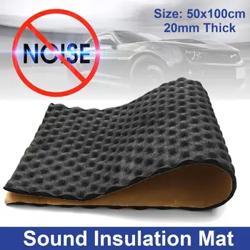 

New Acoustic Foam Car Van Sound Proofing Deadening Insulation KTV Room Sound Absorber Automotive interior Mat 50cm*100cm*20mm