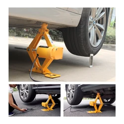 Cric de levage Portable pour voiture électrique, 12V, 3 tonnes, 120 370/170 420mm, QZ003 