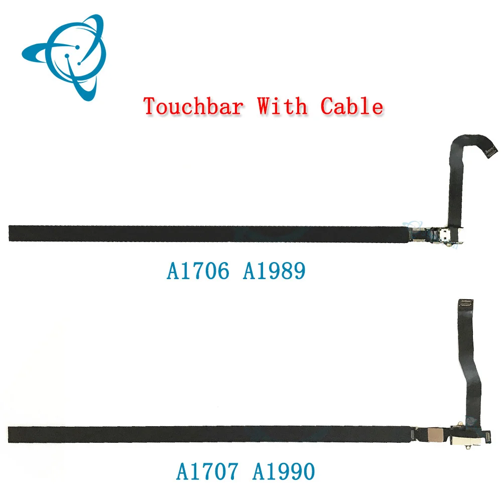 

Shenyan Original A1706 A1707 A1989 A1990 Touchbar With Cable For Macbook Pro Retina 13" 15" Touch Bar 821-00480-04 821-00480-A