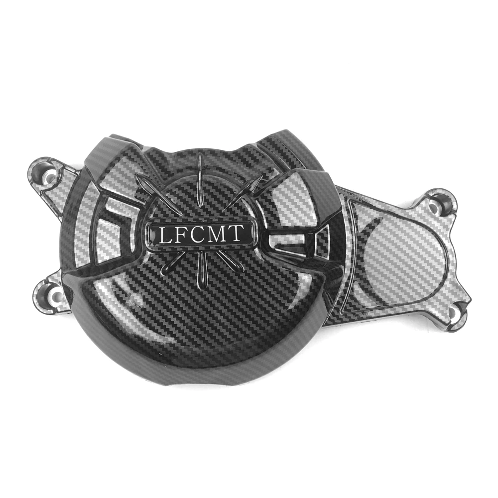 Carbon Engine Protective Cover for Yamaha MT-07, XSR700, FZ-07, MT-07 TRACER, and TENERE 700 - - Racext 18