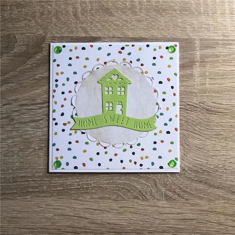 GJCrafts сердце штампы дом металлические режущие штампы новые для изготовления открыток Скрапбукинг штампы тиснение DieCut трафарет ремесленные штампы