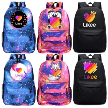 

Likee Live Backpack Likee Video App Bag Children's Backpack School Backpack Boys Backpacks Children's Backpack Travel Backpack