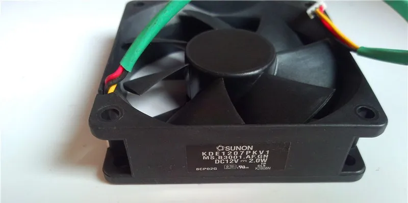 

original SUNON KDE1207PKV1 7020 70x70x20mm 7cm 12V 2.0W speed measuring projector fan