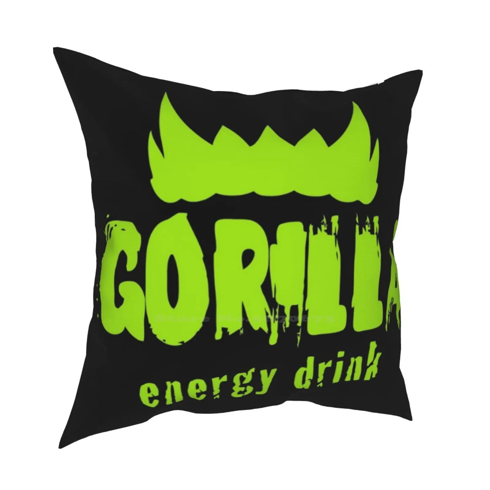 Gorilla Energy Drink Cuscini Custodia Camera Da Letto Decorazione Della Casa Allenamento Fitness Palestra Khabib Nurmagomedov Healty Protein Monster L