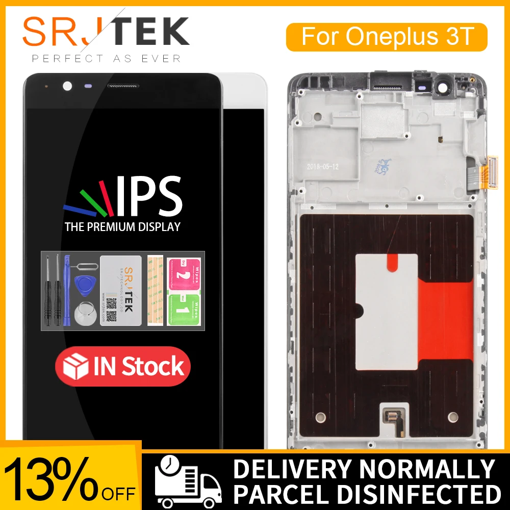 5 ''OLED для Oneplus 3T ЖК-дисплей Дисплей сенсорный Экран полный комплект