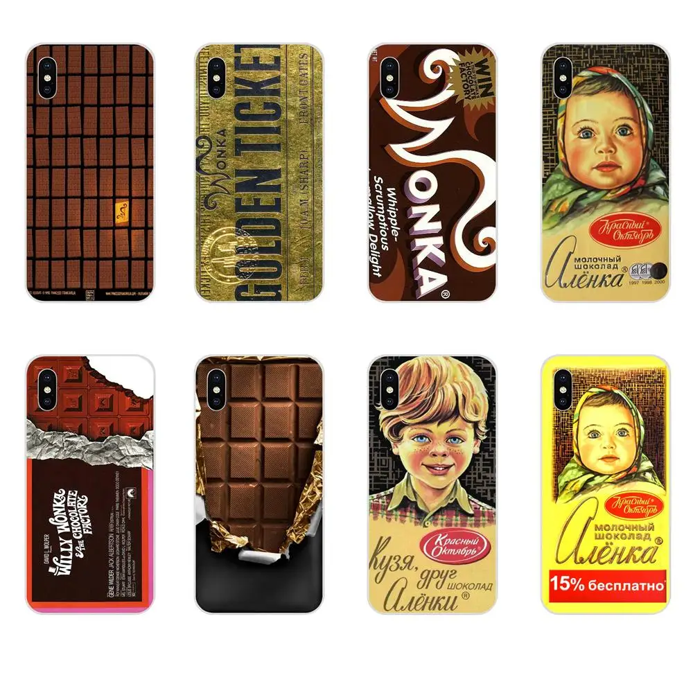 Special For Huawei P7 P8 P9 P10 P20 P30 Lite Mini Plus Pro Y9 Prime P Smart Z 2018 2019 Alenka Bar Wonka Chocolate Pretty | Мобильные