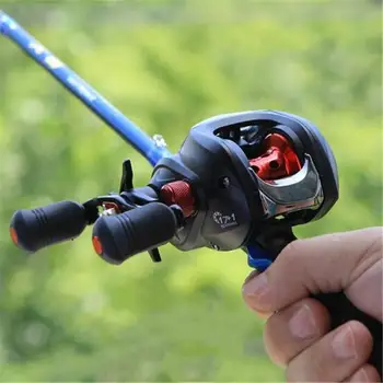 

HobbyLane 17+1BB Metal Baitcast Fishing Reel Right / Left Hand 7.1 Long Shot Lure Fishing Reel