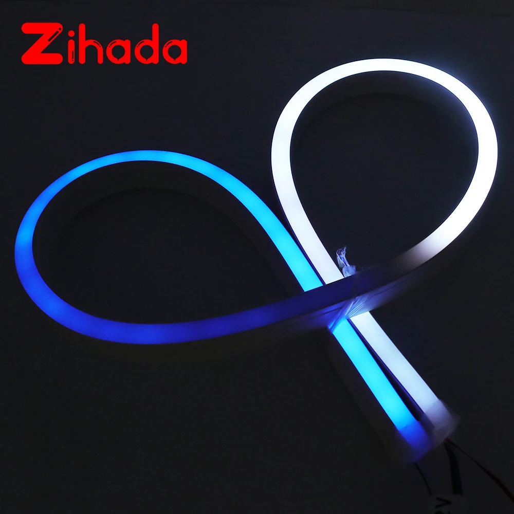 #Best 5V SK6812 Full Color Neon Strip Individually Addressable 12V WS2811 WS2812B Waterproof 5050 RGB Neon Sign LED Strip Light 1m 5m
