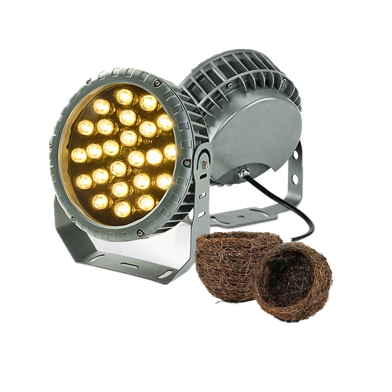Led Pathway Lights Landscape Bird's Nest Light RGB Garden Lights Outdoor Christmas Decorations Backyard Decor Path Light 24W LED