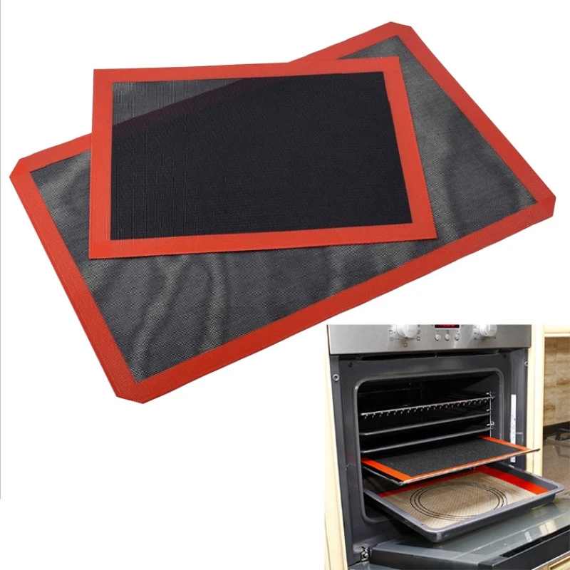 Перфорированный силиконовый коврик для выпечки, антипригарный лист для выпечки печенья/хлеба/макаруна/печенья