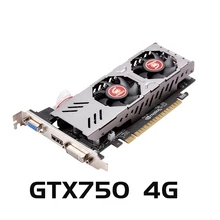 Placas gráficas gtx 750 4gb 128bit gddr5 geforce pc desktop jogos de computador para nvidia mapa vga mais forte do que gtx750ti 2gb