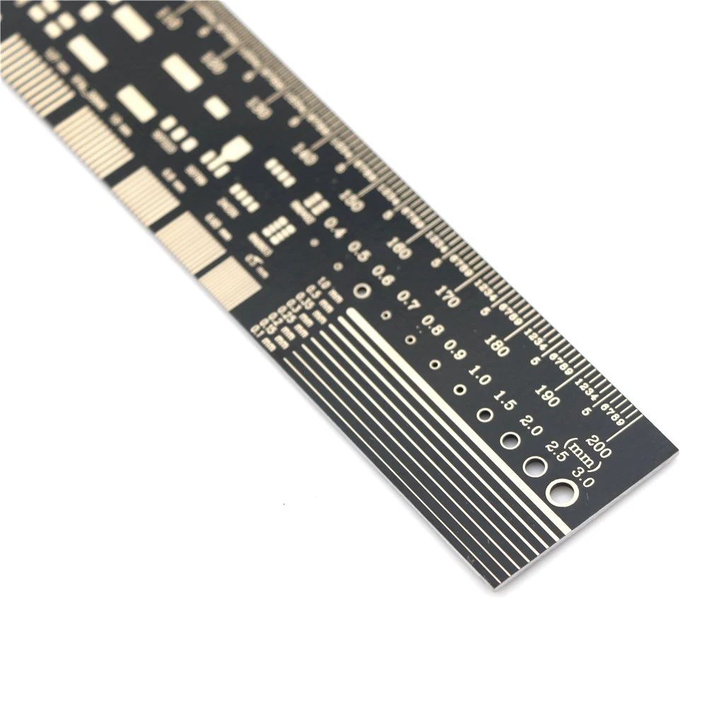 20 см PCB Инженерная линейка PCB посылка блок электронный инженер требуется транспортиры многофункциональный инструмент
