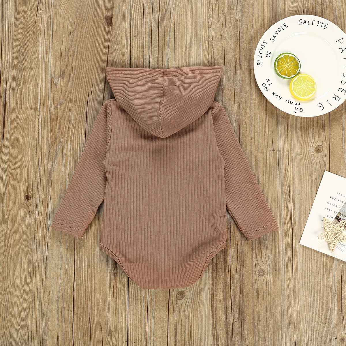 Emmaaby/комбинезон с капюшоном и длинными рукавами для новорожденных мальчиков и девочек от 0 до 12 месяцев, 4 стиля, однотонный хлопковый Мягкий комбинезон, однотонная осенняя одежда