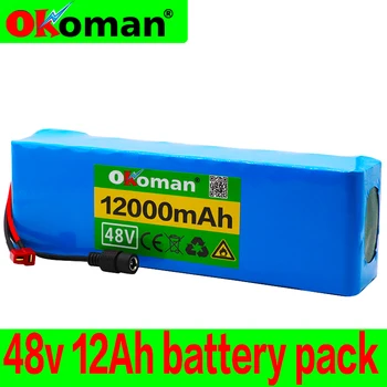 

48 v 12ah 13s3p High Power 18650 Electric Motorcycle Battery Vehicle Electric Battery DIY 48 v BMS Protection