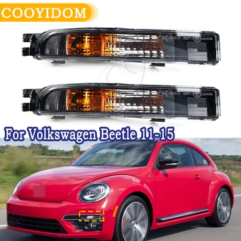 

COOYIDOM DRL daytime Lamp Car Flashing Turn Signal Light For Volkswagen Beetle 2011 2012 2013 2014 2015 LED Auto Fog Lamp