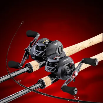 

2.1M 2.28M 2.4M Lure Rod XH Power Casting Olta with Baitcast Wheel Carbon Fiber Distance Throwing Pole Black Fish Fishing Sticks