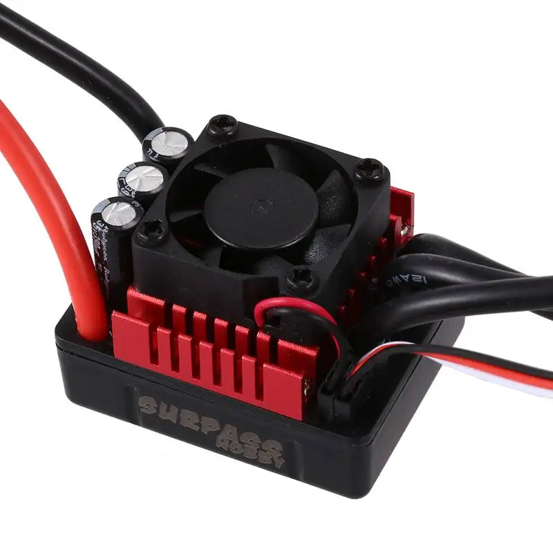 SURPASS HOBBY S3670 2650KV бесщеточный двигатель 120A бесщеточный ESC и программная карта комбо набор для 1/8 RC автомобилей грузовиков