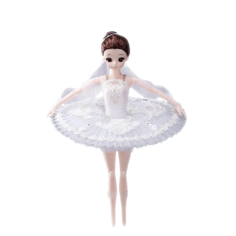 

Вращающаяся балерина Kingdom of the оттенков, 12 дюймов, настраиваемая балетная кукла с профессиональным костюмом пачки, AC01, подарок для танцевальной студии