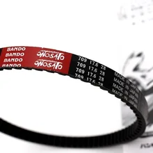 Belt for JOG50 3KJ Bando 709-17.6-28 racing transmission drive belts tuning clutch parts jog 50