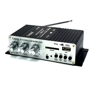 

Mini Amplifier 2020 NEW LP-A68 U Disk Card Electronic Radio Remote Control Car Amplifier Home Amplifier