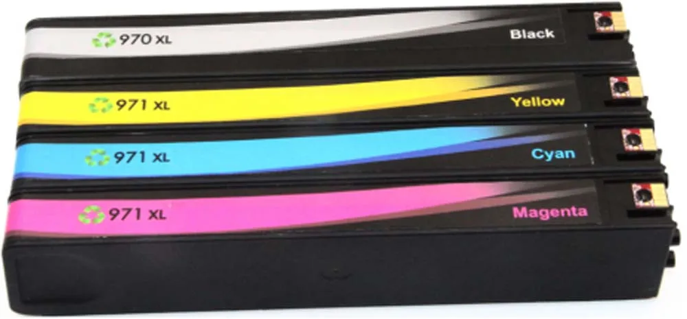 Remanufactured Ink Cartridge Replacement 970/971 FOR HP Officejet Pro X451dn/X551dw/ X476dn/X576dw