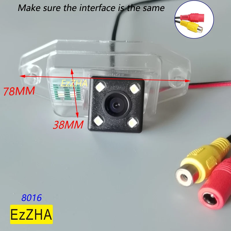 

EzZHA 4 8 12 ledдля Toyota Land Cruiser 120 серии 2002-2009 Toyota Prado 2700 4000 специализированная камера заднего вида HS041