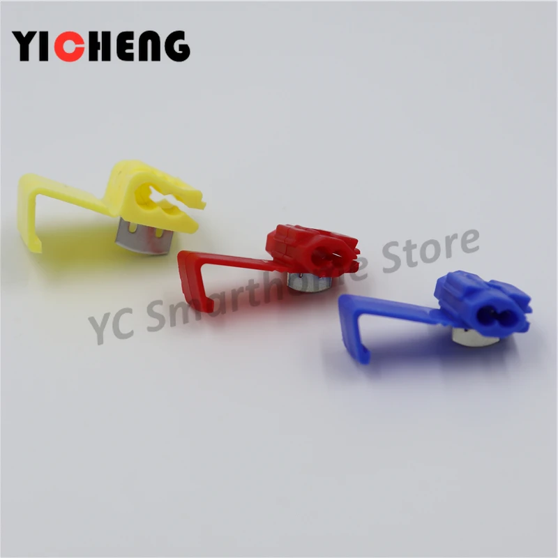50 шт. Кабельный разъем Quick Lock Terminal Red22-18AWG 20 шт. Blue18-14 AWG 20 шт. Yellow12-10AWG 10 шт. клеммы для провода