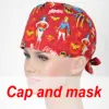cap and mask